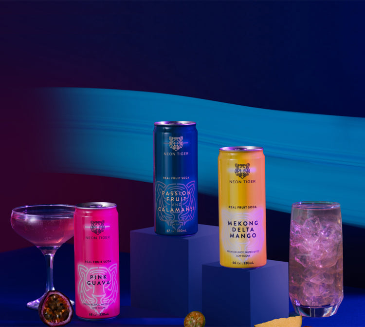 Neon Tiger Cocktail Book. The Art of Refreshment